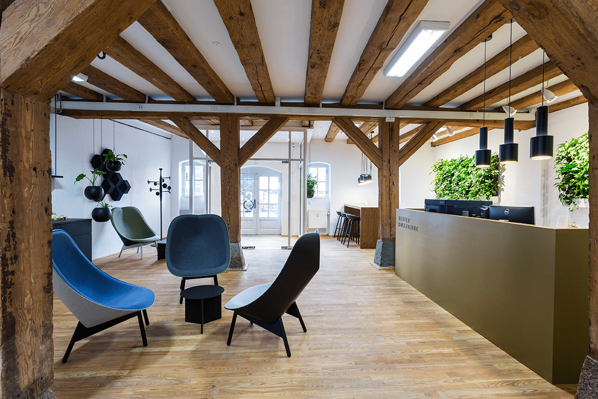 Receptionen - Design og professionel indretning for firmaer rum for rum.