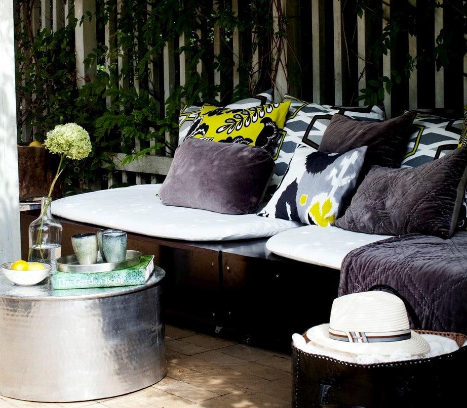 Udendørs loungeområde